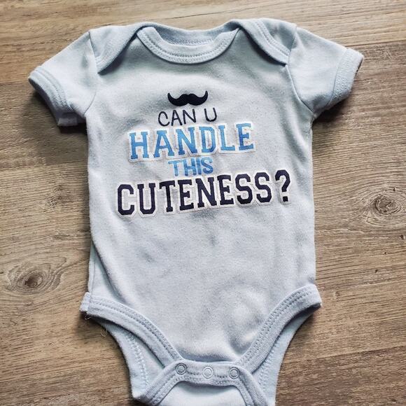 assorted brands 0-3 months baby boy one piece bundle - Picture 2 of 15